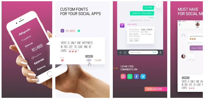 Cool Fonts for Whatsapp & SMS