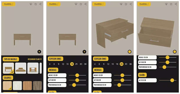 App para hacer planos de muebles