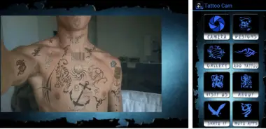Tattoo Cam – Nightinart - app para probar tatuajes