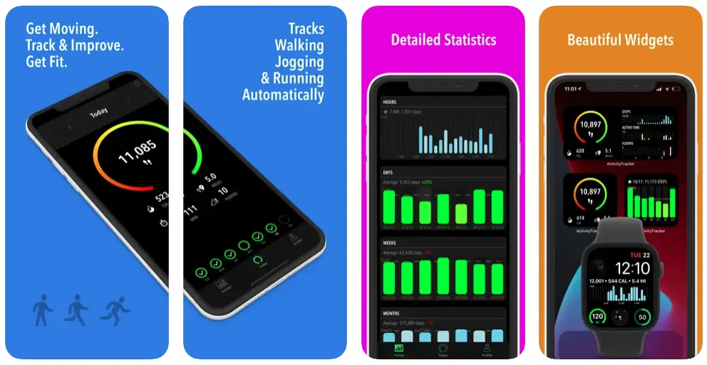 Activity Tracker App Running