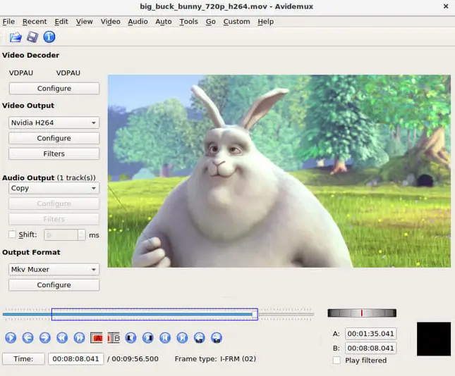Avidemux - para juntar videos con un programa en PC, Mac y Linux