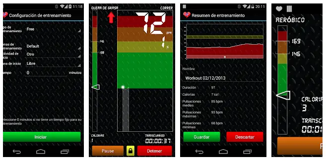 Cardio Training Android