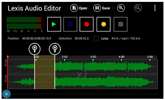 Lexis Audio Editor Software De Edicion De Musica