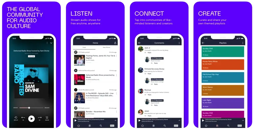 Mixcloud: radio, mezclas de DJ para escuchar música en una App