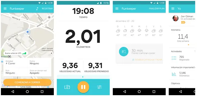 Runkeeper Quizás La Mejor App Para Correr (Android y IOS)