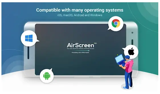 Airscreen Para Transmitir Desde Un Iphone A Un Android Tv