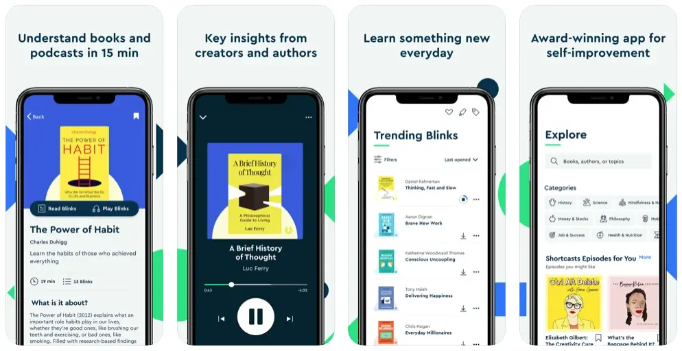 Blinkist App Para Leer Resúmenes De Libros [android Ios]
