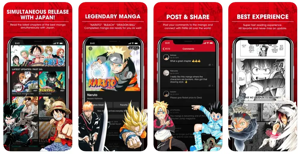 Manga Plus App De Lectura De Manga Parecida A Una Red Social