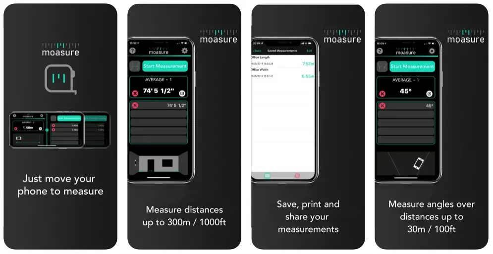 Moasure App De Cinta Métrica Para Medir Metros [android Ios]