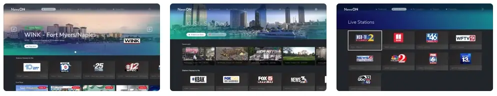 Newson App Gratis De Noticias Locales Y Nacionales Para Smart Tv