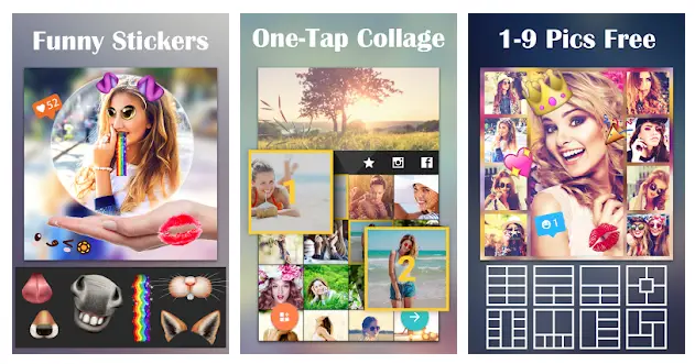 Photo Collage Pro Editor App Con Plantillas De Collage [android Iphone]