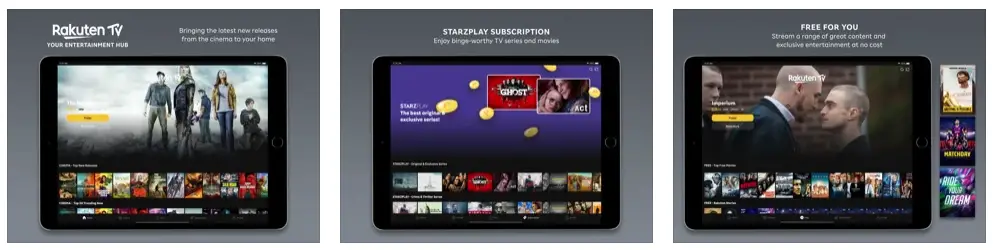 Rakuten Tv Y Wuaki Tv App Para Smart Tv De Contenido Cinematográfico [android Y Ios]
