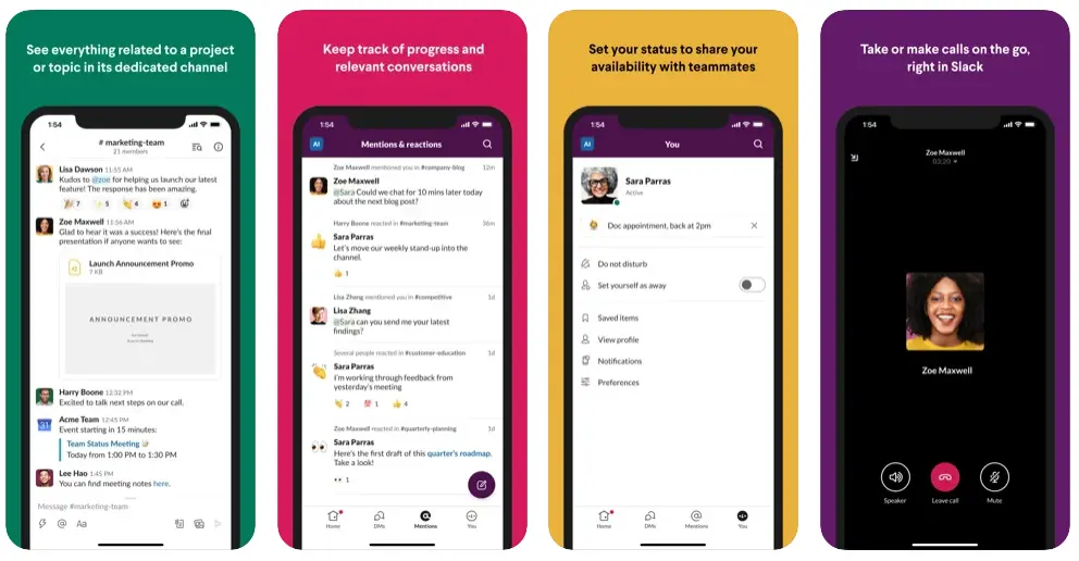 Slack App De Chat Para Empresas