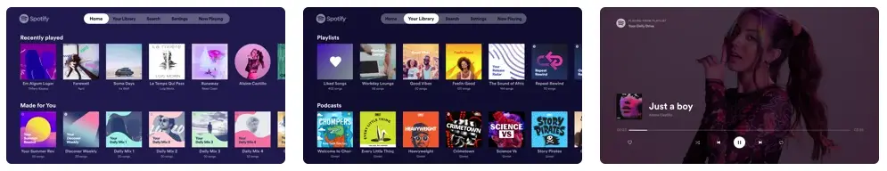 Spotify Aplicación Para Escuchar Música En El Smart Tv