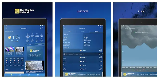 The Weather Network [app Del Clima Para Android Tv]