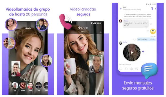 Viber Videollamadas Y Chat Privado