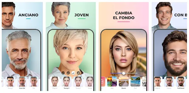 FaceAPP aplicacion para cambiar caras en fotos
