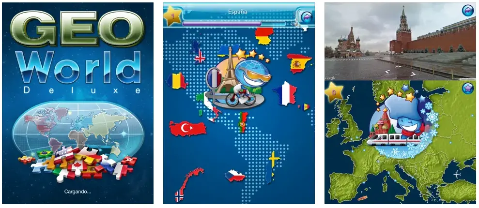 Software para estudiar Geografía y continentes, ciudades, paises y banderas del mundo
