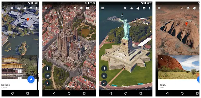 Google Earth es la aplicación más completa en cuanto a geografía real del mundo