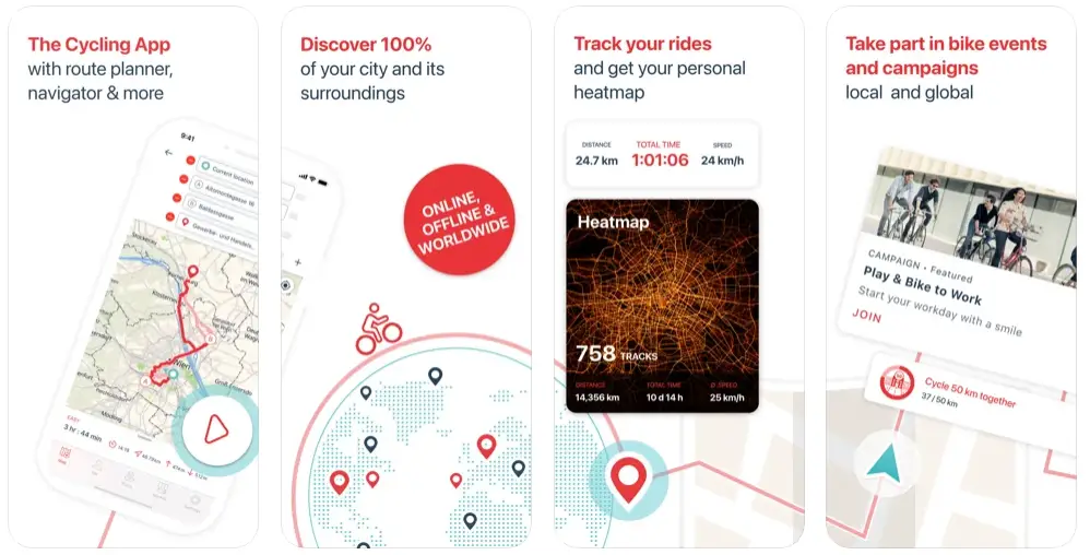 Bike Citizens - app para bicicletas en ciudad