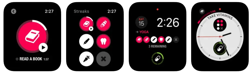 Streaks App Para Apple Watch