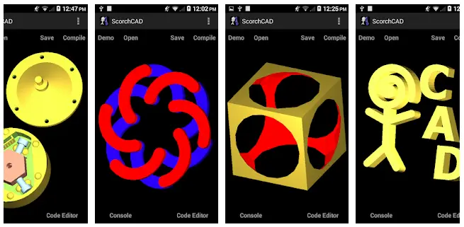 Scorchcad App De Diseno 3d Para Android