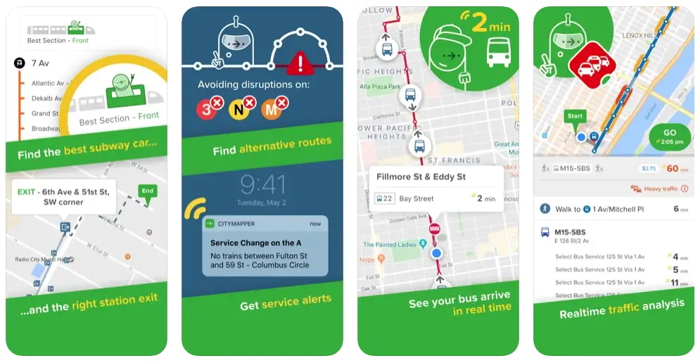 Citymapper App Para Conocer Los Medios De Transporte Para Llegar A Destino