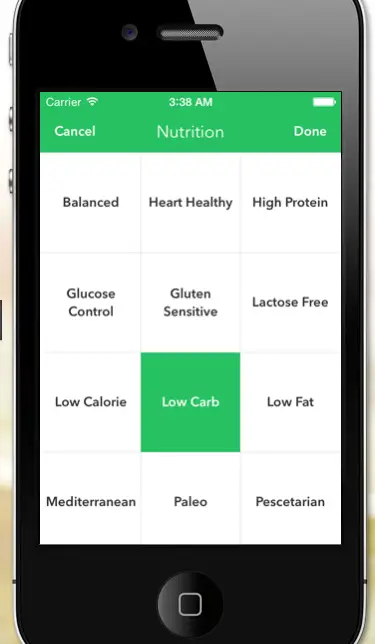 Healthyout App Para Contar Las Calorías De Las Comidas Del Restaurante