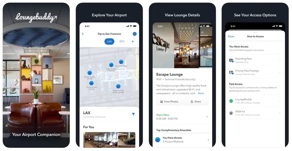 Loungebuddy Aplicación Para Tener Acceso A Las Salas Vip De Los Aeropuertos