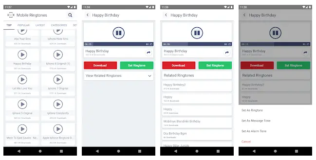 Mobiles Ringtones De Las Mejores Apps Gratuitas De Tonos De Llamada Para Android