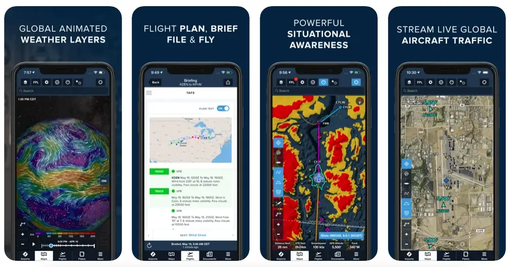 Foreflight Mobile Efb App Para Seguir El Clima En Los Vuelos De Avión