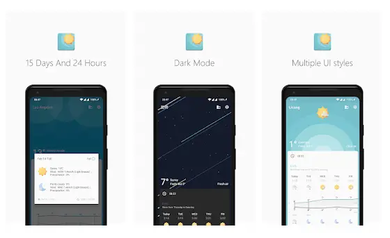 Geometric Weather App Del Clima Para Android