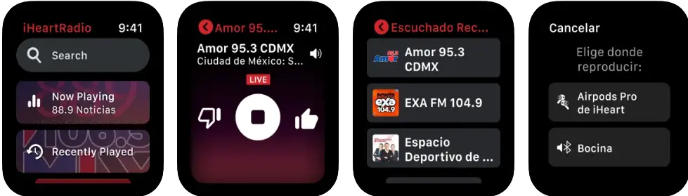 La Aplicación Iheartradio Es  La Mejor De Radio Para Android Y Iphone, Ipad Y Apple Watch.