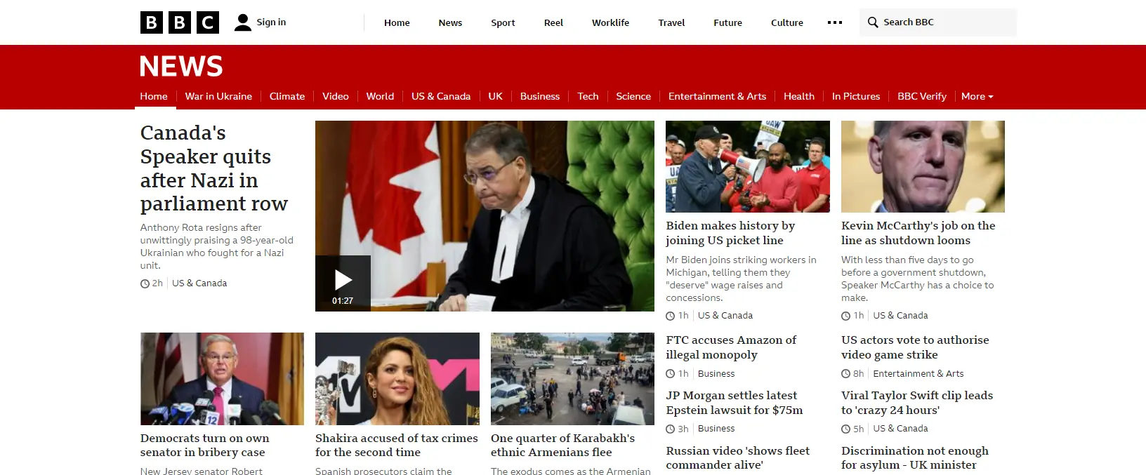 BBC News Mantente al tanto de las noticias globales