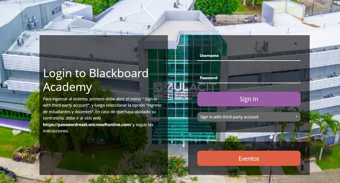 Blackboard Learn Plataforma de Aprendizaje en Línea