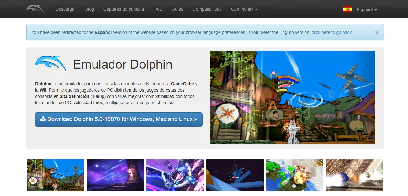 Dolphin Emulador de GameCube y Wii