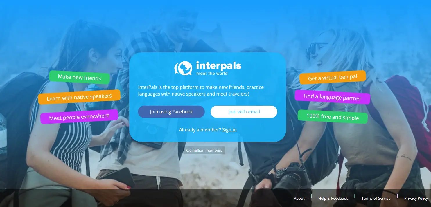 InterPals Haz amigos y aprende idiomas
