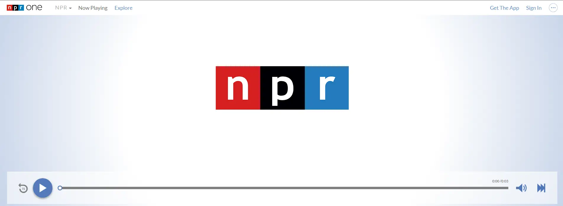 NPR One Noticias de calidad y contenido de radio