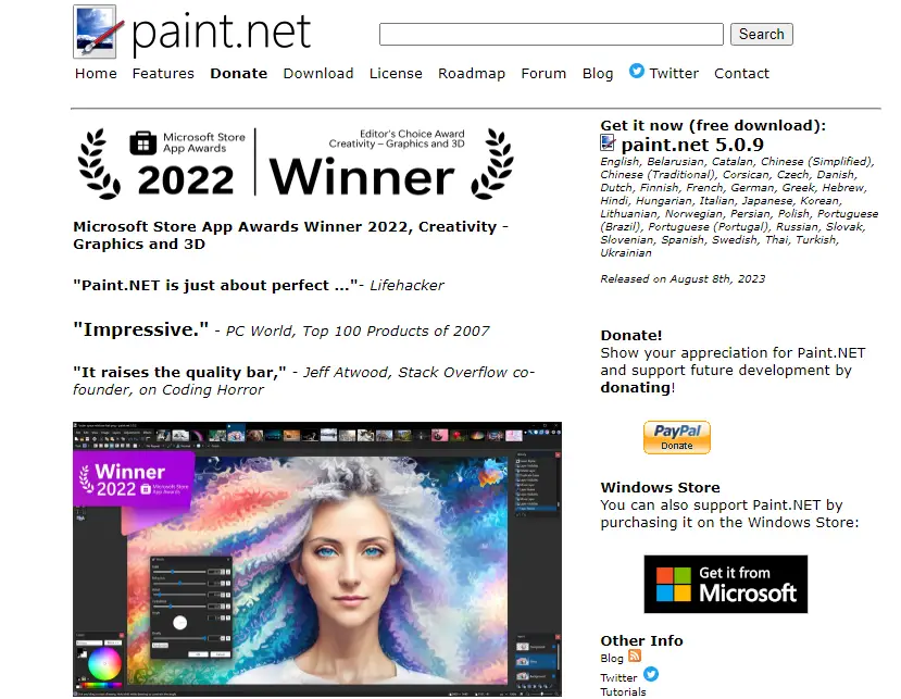 Paint.net Flexibilidad En La Edición De Fotos
