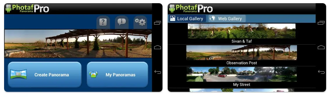 Photaf Panorama Pro Captura y Crea Fotos 360