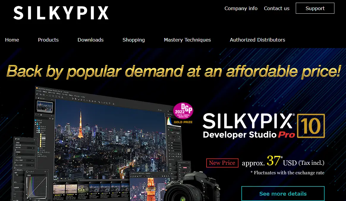 Silkypix Developer Studio Pro Edición de Fotos de Alta Calidad