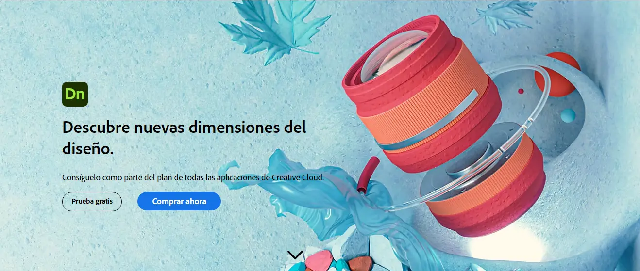 Adobe Dimension Diseños en 3D Personalizables