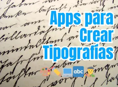Apps para Crear Tipografías