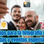 Apps para la fotografía de bodas y eventos especiales.