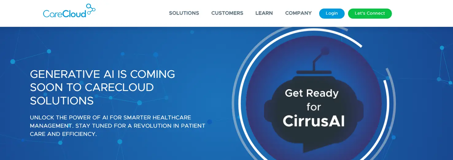 CareCloud Soluciones en la Nube para Registros de Salud y Gestión de Prácticas