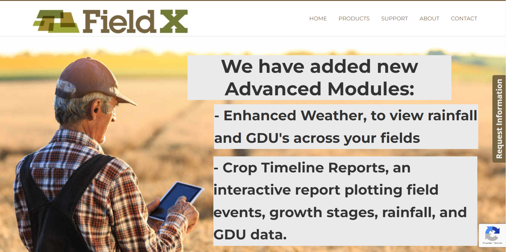 FieldX Gestión avanzada de campos agrícolas