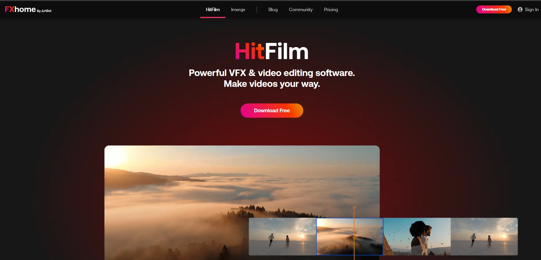HitFilm Express Herramienta Gratuita para Edición de Videos en Realidad Virtual