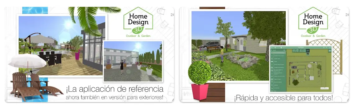 Home Design 3D Outdoor Garden Diseño en 3D para Espacios Exteriores