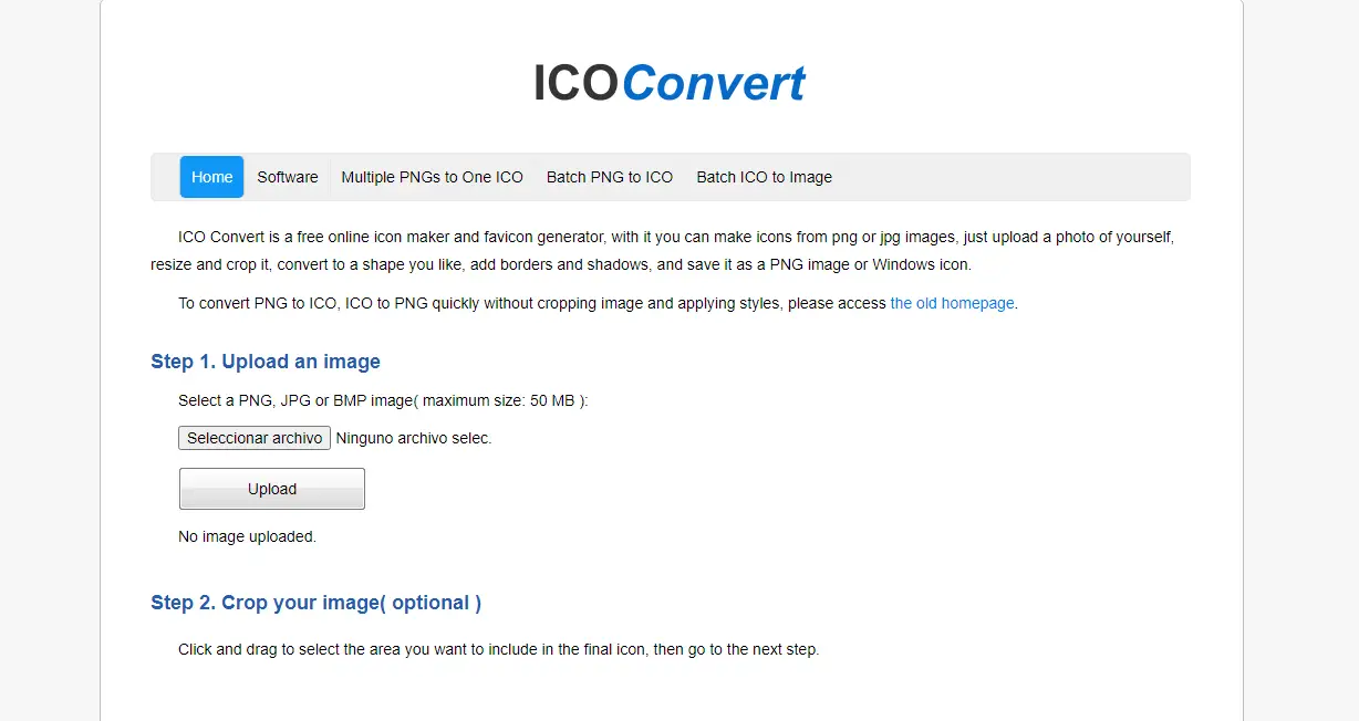 ICO Convert Conversor de Imágenes a Íconos