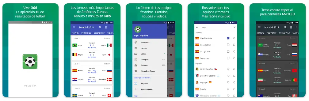 La Liga App de Fútbol Oficial Sigue a tu Liga Favorita